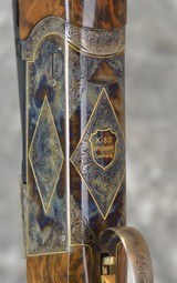 Krieghoff K80 Gold Suhl Scroll Case Color Pro Sporting 12GA 32" (985) - 2 of 8