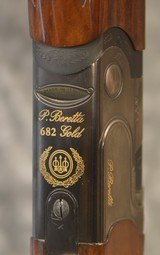 Beretta 682 X Trap Top Single Combo Greystone 12GA 34"/31.5" (13B) - 2 of 8