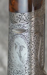 Perugini and Visini Round Action Boxlock Game British Ordnance 20GA 30" (703) - 2 of 8