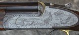 Perazzi SCO Sideplate Game Gun Zacchi Engraved 12GA 30" (924) - 2 of 8