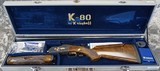 Krieghoff K80 Blued Crown Grade Tapered Flat Rib Sporting 12GA 32