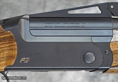 Blaser F3 Super Sport Adjustable Rib Sporting 12GA 32