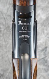 Perazzi High Tech 60th Anniversary Limited Edition No. 51 of 60 12GA 32