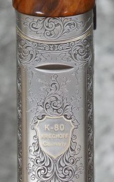 Krieghoff K80 Heritage Scroll Left Hand Sporting 12GA 32