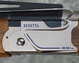 Beretta 694 ACS Adjustable RIb Sporting 12GA 32