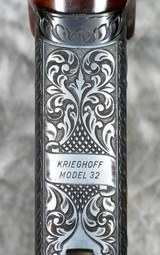 Krieghoff Model 32 Gold San Remo Top Single Trap Combo 12GA 32