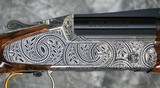 Blaser F3 Custom Black Leaf Scroll Side Plate Vantage Sporting 12GA 32