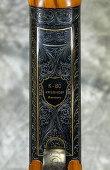 Krieghoff K80 Gold Super Scroll Skeet Briley UL 12GA 30