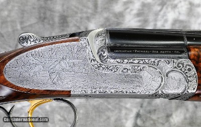 Perazzi Extra Grade Eng. By Laura Galeazzi Sporting Trap Step Rib 12GA 31.5