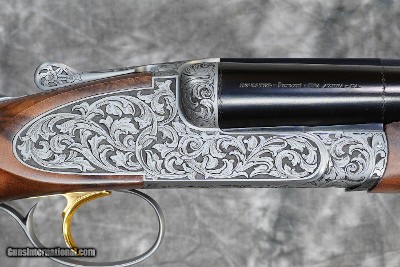 Perazzi DC SC3 Sideplate Side by Side Sporting 4mm Step Rib 12GA 32