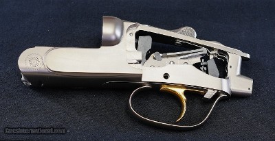 Perazzi DC 12 Receiver and Iron Nickel 12GA (414)