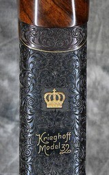 Krieghoff Model 32 Super Crown by Niemeyer Factory Four Barrel Skeet 12GA 20GA 28GA .410 Bore 28