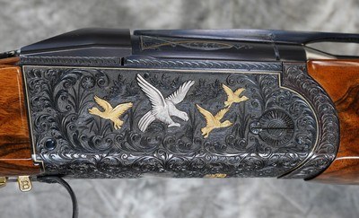 Krieghoff Model 32 Super Crown by Niemeyer Factory Four Barrel Skeet 12GA 20GA 28GA .410 Bore 28