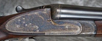 Astra Sidelock Ejector Side by Side Game 12GA 27 1/2? (340) PSA West - Image 4 of 6
