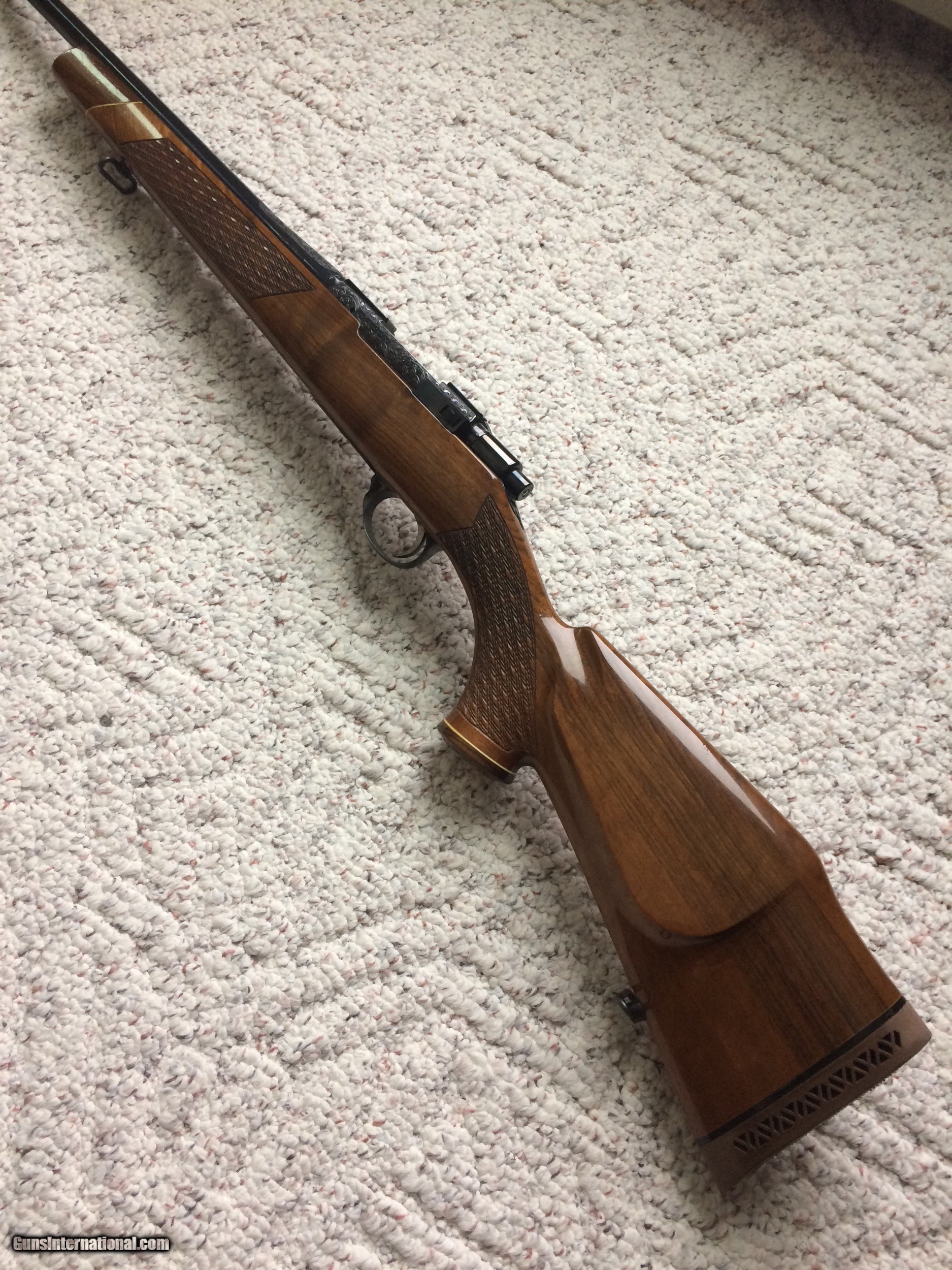 Sako L461 Vixen Deluxe 222 Remington Engraved receiver and barrel ...