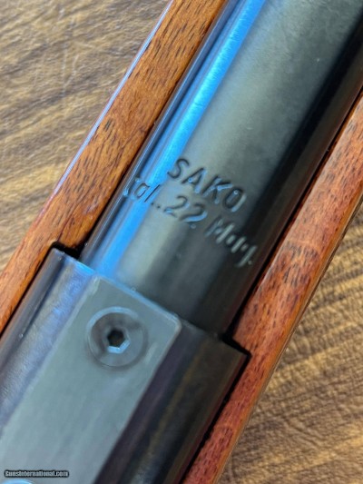 Sako P72 22 magnum bolt action rifle