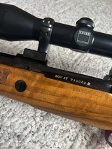 One 70th AnniversarySako Super Deluxe Mannlicher 30-06 Springfield New in Case with Zeiss Scope and Extras - 7 of 12