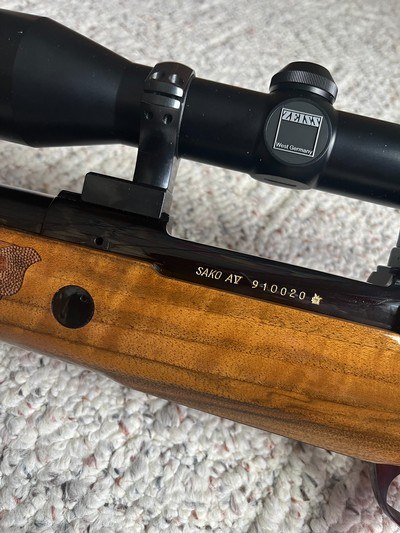 One 70th AnniversarySako Super Deluxe Mannlicher 30-06 Springfield New in Case with Zeiss Scope and Extras - Image 7 of 12
