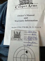 Cooper Model 21 Heavy SS Barrel Montana Varmitter .223- MINT - 14 of 14