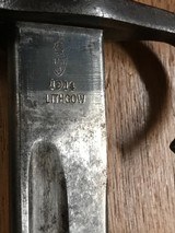 1914 Lithgow Hookie Bayonet .with 1914 Scabbard - 6 of 10