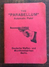 Luger Parabellum Stoeger Instructional - 4 of 9