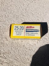 Winchester Western .25-20 Factory Loads - 1 of 4