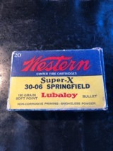 Western brand .30-06 Full Box - 1 of 5