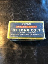 Full box of Peters brand .32 Long Colt - 1 of 5