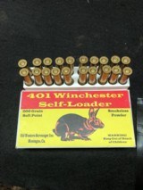 Full box .401 Winchester Self Loader Ammo - 2 of 2