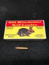 Full box .401 Winchester Self Loader Ammo - 1 of 2