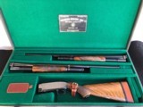 Winchester Model 12 16 Gauge Cased Solid Rib Two-Barrel set - 1 of 15