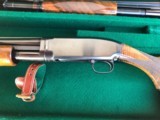 Winchester Model 12 16 Gauge Cased Solid Rib Two-Barrel set - 5 of 15