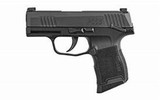 Sig Sauer P365, 9mm, Day/Night Tritium Sights, Manual Safety NEW - 2 of 2