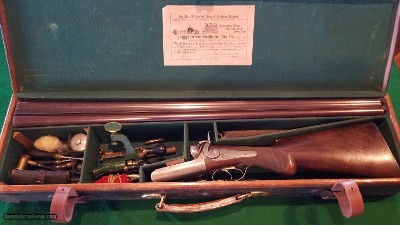 W & C Scott 8 ga
in original case & accessories