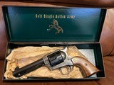 Colt Single Action Army Second Generation in Black Box