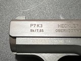 Heckler And Koch P7 K3 In 32 Auto With 380 Kit - 5 of 7