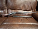 Burgess Wrist Slide Action 44-40 Rifle 2 Barrel Set Extremely Rare - 2 of 15