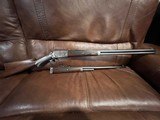 Burgess Wrist Slide Action 44-40 Rifle 2 Barrel Set Extremely Rare - 1 of 15