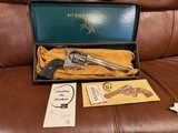 Colt SAA .45 Second Generation Nickel In Original Black Box - 2 of 6