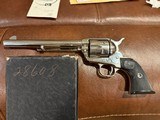 Colt SAA .45 Second Generation Nickel In Original Black Box - 6 of 6