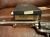 Colt SAA .45 Second Generation Nickel In Original Black Box - 5 of 6