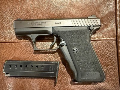 Heckler And Koch P7 M8 9mm Pistol