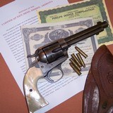 Colt 1st Generation Exceptional Bisley w/Factory Pearl, shipped to Copper Queen Mine 1906 - 2 of 15