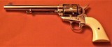 Colt 1st Generation Single Action Army SAA FRONTIER SIX-SHOOTER Nickel 7.5” Barrel, Cased, c. 1916 - 2 of 15