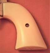 Colt 1st Generation Single Action Army SAA FRONTIER SIX-SHOOTER Nickel 7.5” Barrel, Cased, c. 1916 - 10 of 15