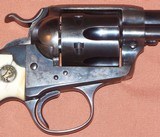 Colt 1st Generation Bisley SAA 38 WCF, 4.75” Barrel, Ivory Grips, Holster c. 1910 - 3 of 15