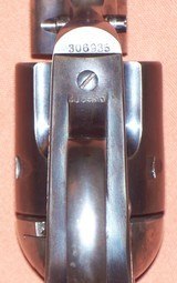 Colt 1st Generation Bisley SAA 38 WCF, 4.75” Barrel, Ivory Grips, Holster c. 1910 - 10 of 15
