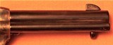 Colt 3rd Generation SAA Single Action Army, Etched Panel Frontier Six Shooter, Blue & Case, 4.75 Barrel, Factory One-piece Ivory Grips, Black Powder F - 7 of 15