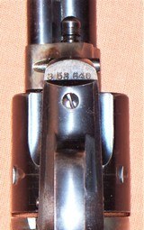 Colt 1st Generation Single Action SAA 7.5 Barrel 45 Holster, Letter c.1930 - 9 of 15