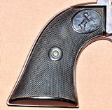Colt 1st Generation SAA Single Action Army 7.5 Barrel .38 WCF c. 1911 wLetter, Holster - 8 of 15